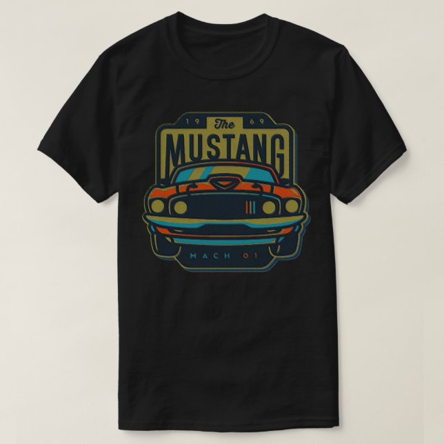 T-shirt mustang2 (Design devant)
