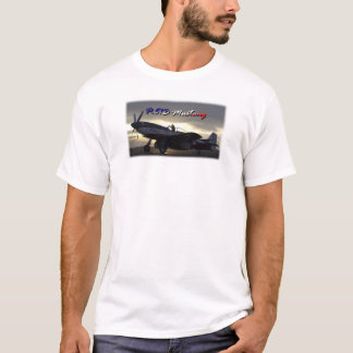 T-shirt Mustang de P-51D