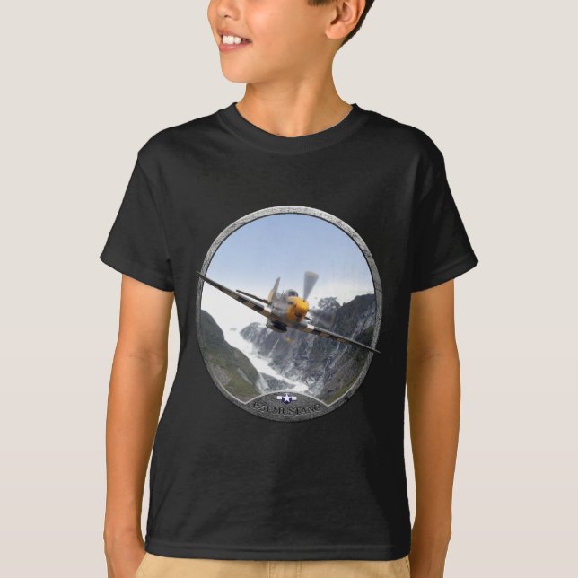 T-shirt Mustang P-51 (Devant)
