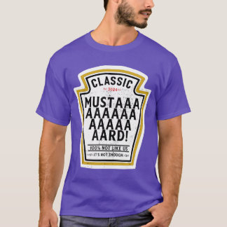 T-shirt Mustard Jaune Cool Funny Mème Hip hop Musique Cost