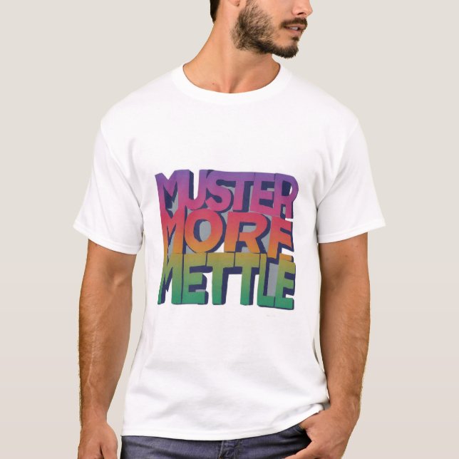 T-shirt Muster plus metteux (Devant)
