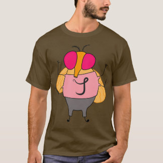 T-shirt Mutant de Drosophila jaune