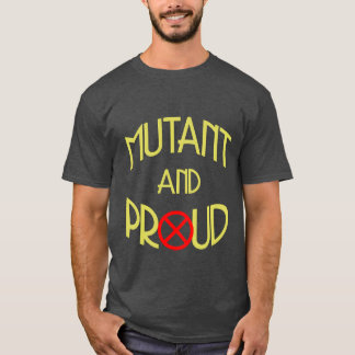 T-shirt Mutant et fier rétro