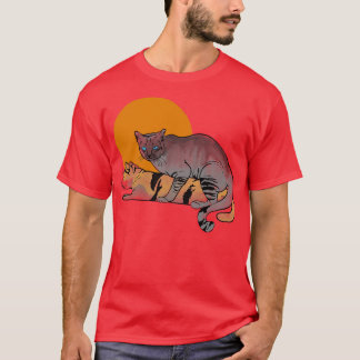 T-shirt Mutation de chats