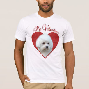 T-shirt My Bichon Frise Valentine