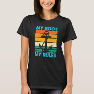 T-shirt My Boot My Rules Bateau