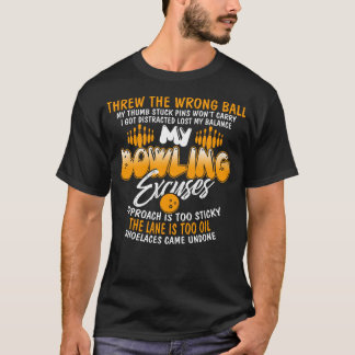 T-shirt My Bowling s'intéresse au bol de chemises