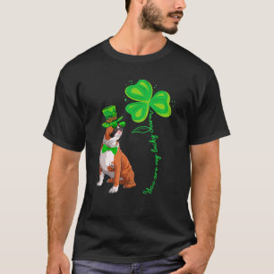 T-shirt My Bull Dog is My Lucky Charm Shamrock St Patrick'