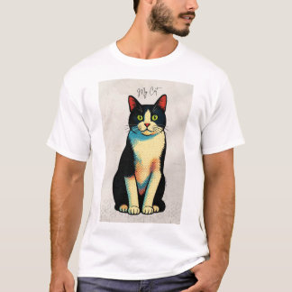 T-shirt My cat Tshort