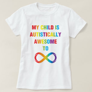 T-shirt My Child Autistically