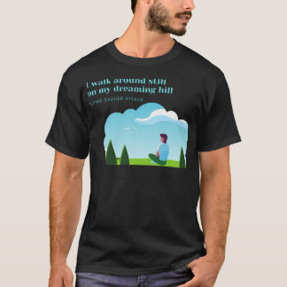 T-shirt My Dreaming Hill Flying Saucer Attaquer Ventilateu