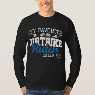 T-shirt My Favori Dirt Bike Rider M'Appelle Maman - MX Bik