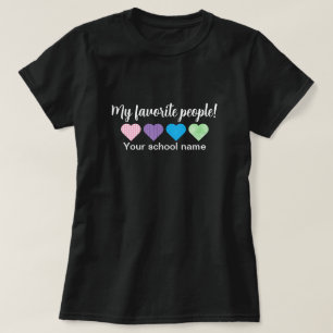 T-shirt My Favoris People Enseignant