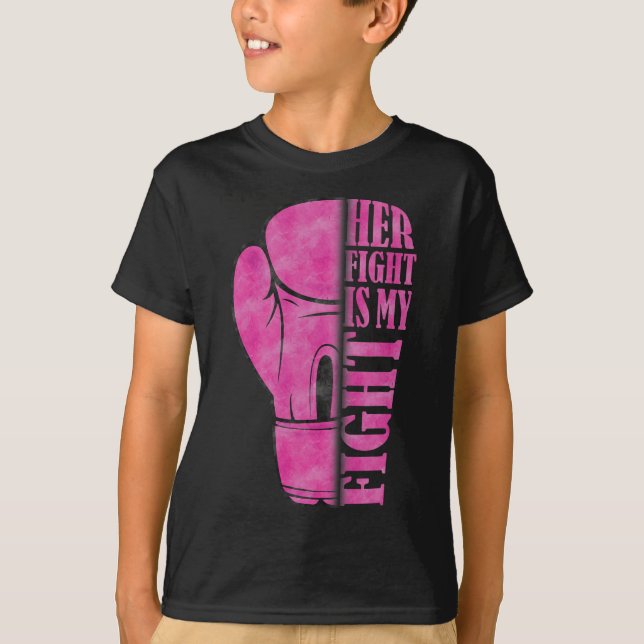 T-shirt My Fight Breast Cancer Awareness Fami (Devant)