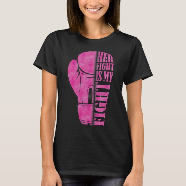 T-shirt My Fight Breast Cancer Awareness Fami (Devant)
