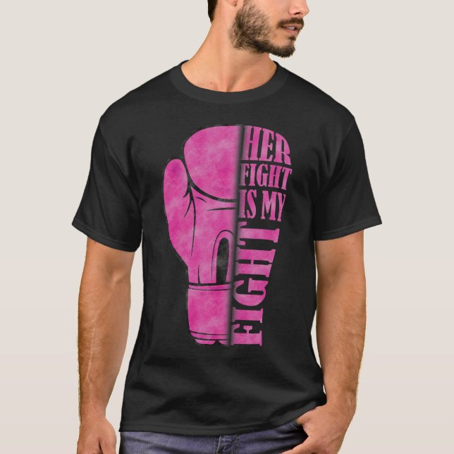 T-shirt My Fight Breast Cancer Awareness Fami (Devant)