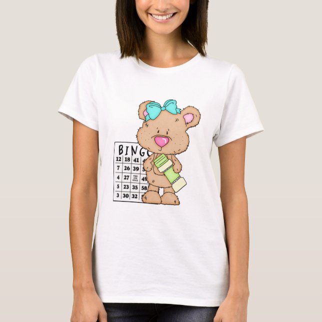 T-shirt My Fun Bingo Bear t-hirt (Devant)