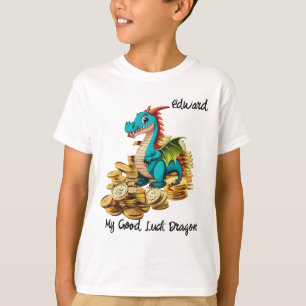 T-shirt My Good Luck Dragon Personnalisable Boy's