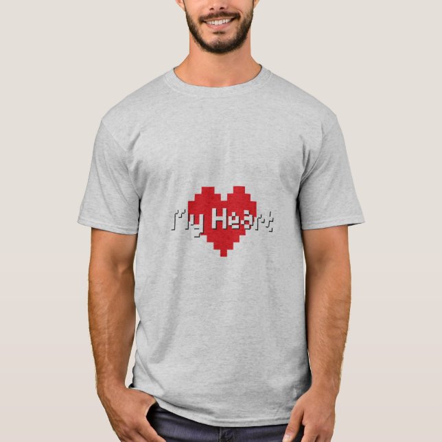 T-SHIRT MY HEART (Devant)