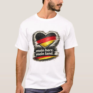 T-shirt My Heart. My Country. – German Flag Deutschland
