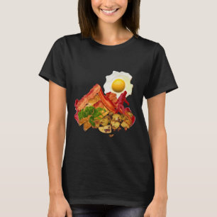 T-shirt My Ketchup Gone Squatchine pour le petit déjeuner 
