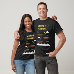 T-shirt My Kind Valentine Gamer Valentines Jeu
