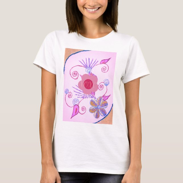 T-shirt My Little Princess : Baby Pink Vector Inspirationa (Devant)