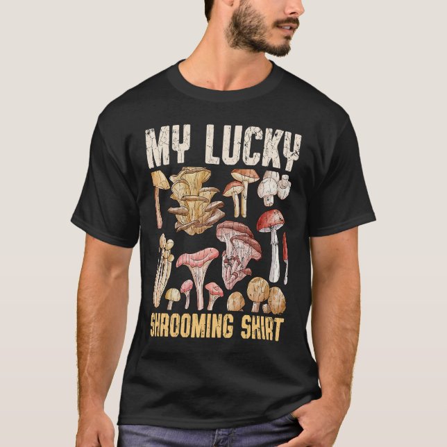 T-shirt My Lucky Shrooming (Devant)