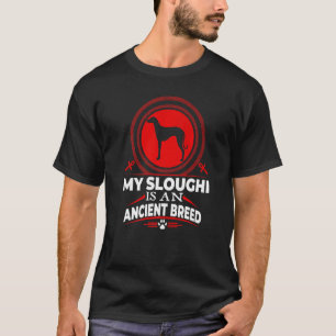 T-shirt My Sloughi Est Un Chien De Marionnette Ancien