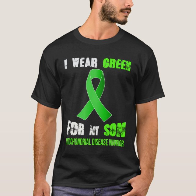 T-SHIRT MY SON  MY MITOCHONDRIAL DISEASE WARRIOR (Devant)