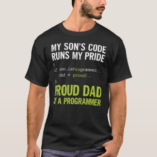 T-shirt My Son’s Code Runs My Pride