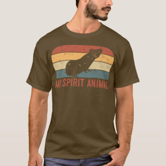 T-shirt My Spirit Animal Is A Guinée Pig