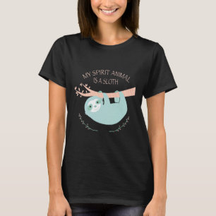 T-shirt My Spirit Animal Is A Sloth 105