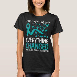 T-shirt Myasthénie Garvis Awareness Ribbon Garvis Month
