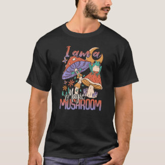 T-shirt Mycologie Champignons colorés Cottagecore Je Suis
