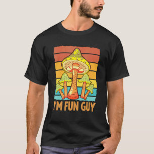 T-shirt Mycologie des champignons Chasseur de champignon C