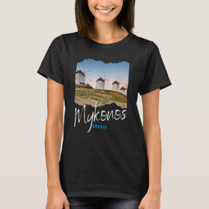 T-shirt Mykonos Souvenir Mykonos Grèce Mykonos