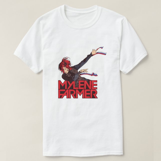 T-shirt Mylène Farmer 2025, Mylène Farmer (Design devant)