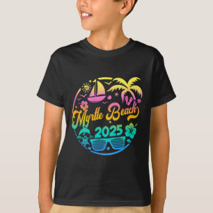 T-shirt Myrtle Beach 2025 Family Vacation Beach Correspond