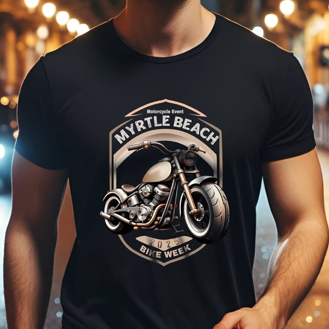 T-shirt Myrtle Beach Bike Week Printemps 2025 (Créateur téléchargé)
