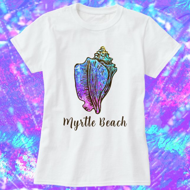 T-shirt Myrtle Beach Caroline du Sud Jolie Coquille de la  (Créateur téléchargé)