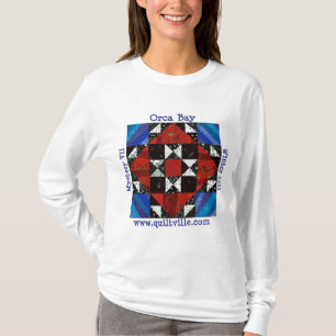T-shirt Mystère Quiltville de baie d'orque