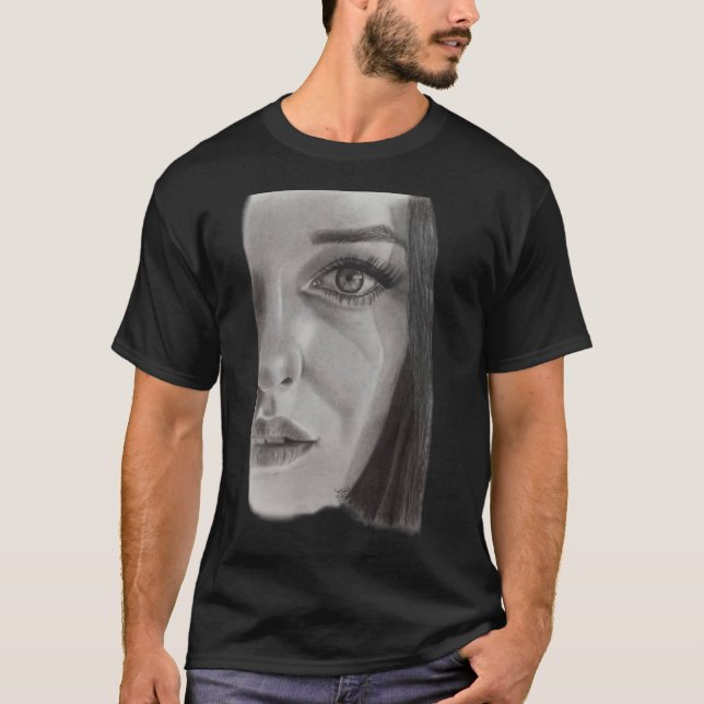 T-shirt Mysterious Beauty (Devant)