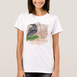 T-shirt Mystic Falls Damon Salvatore Citation Shirt