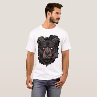 T-shirt Mystic Horned Bear