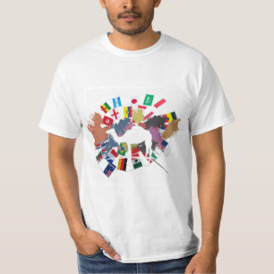 T-shirt Mystic Millie Camel