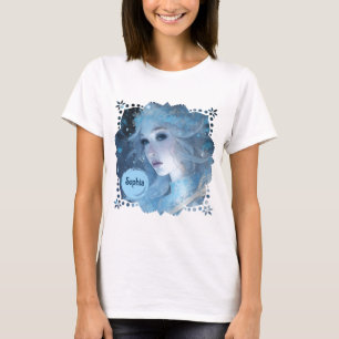 T-shirt Mystical Ice Queen - Imaginaire Winter Goddess Art