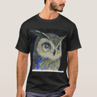 T-shirt Mystical Owl Graphic Homme's T - Chemise