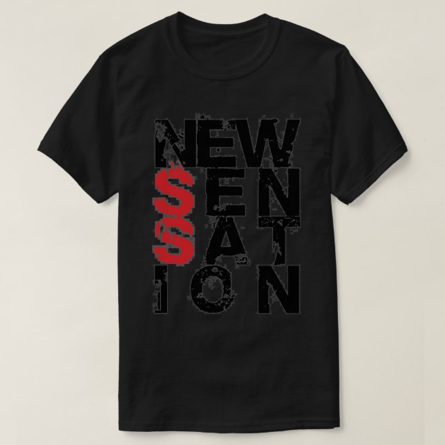 T-shirt Mystifier moi BAND étoiles musique (Design devant)