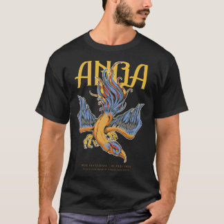 T-shirt Mythic Anqa - Eternal Flame Phoenix Tee